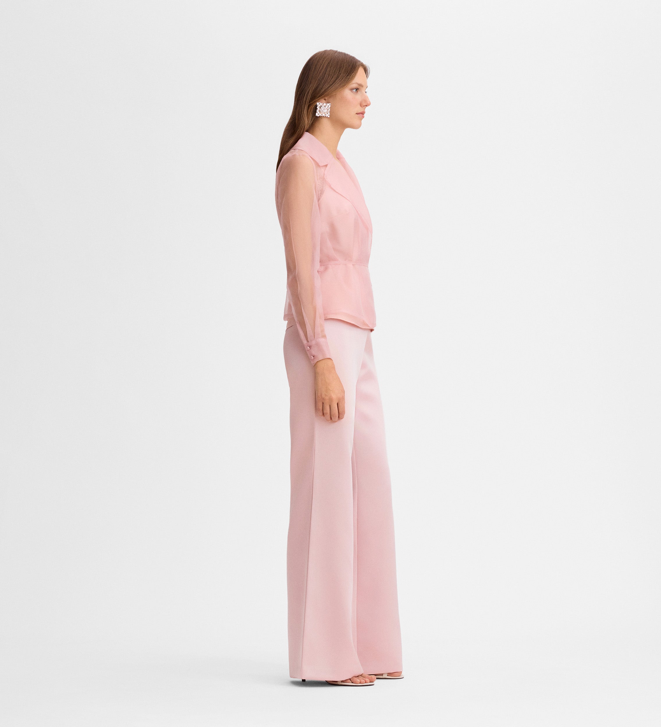 Chaqueta de organza