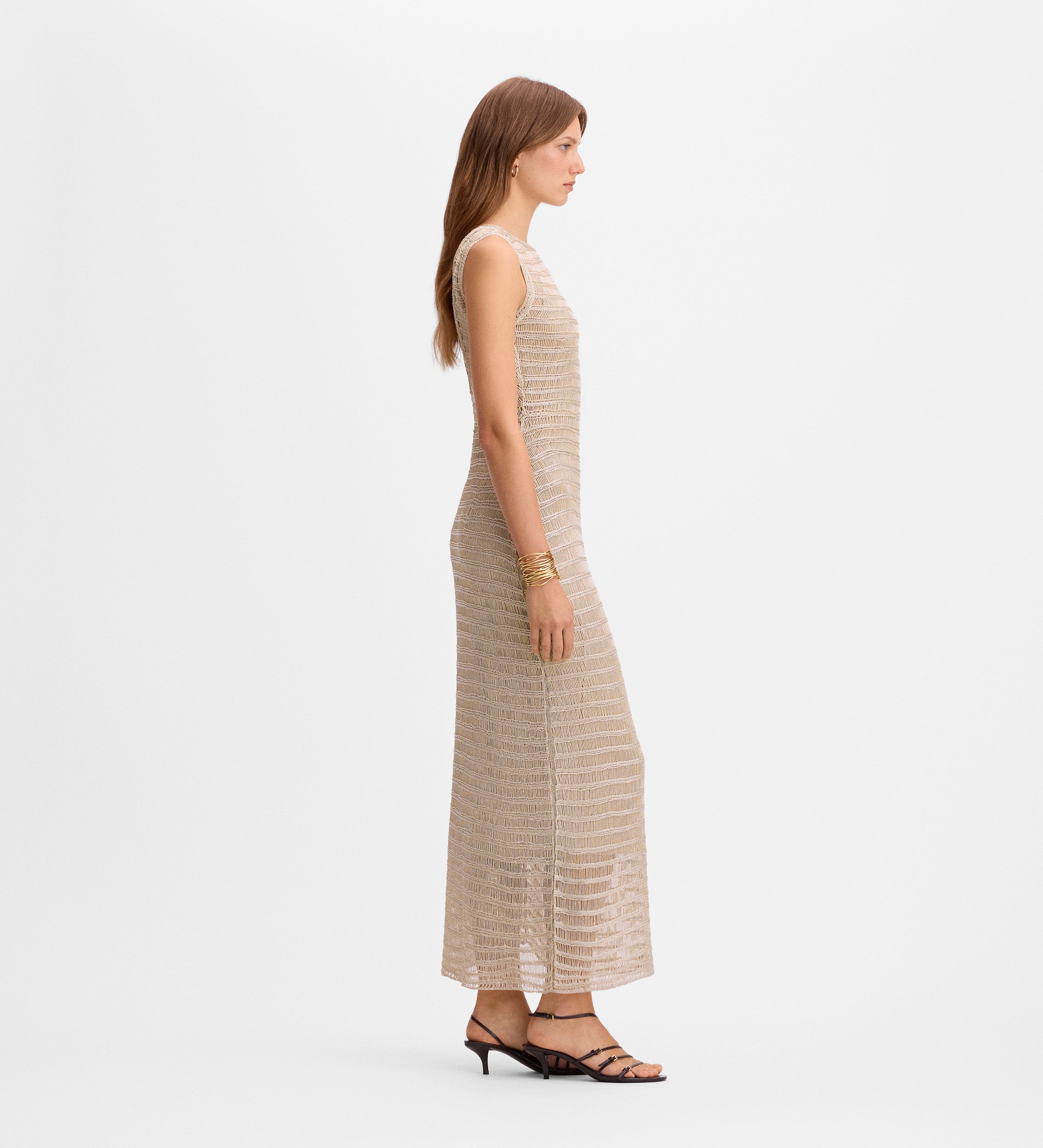 Long knitted dress
