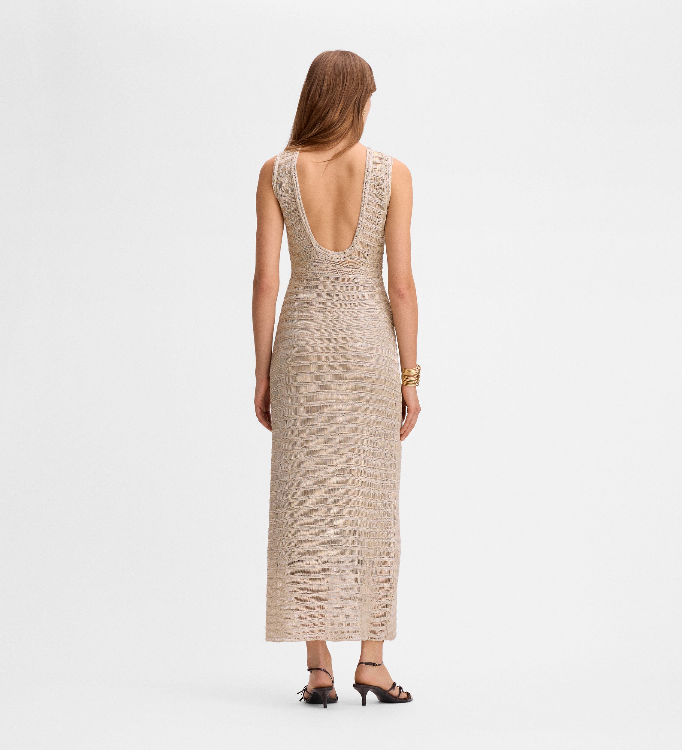 Long knitted dress