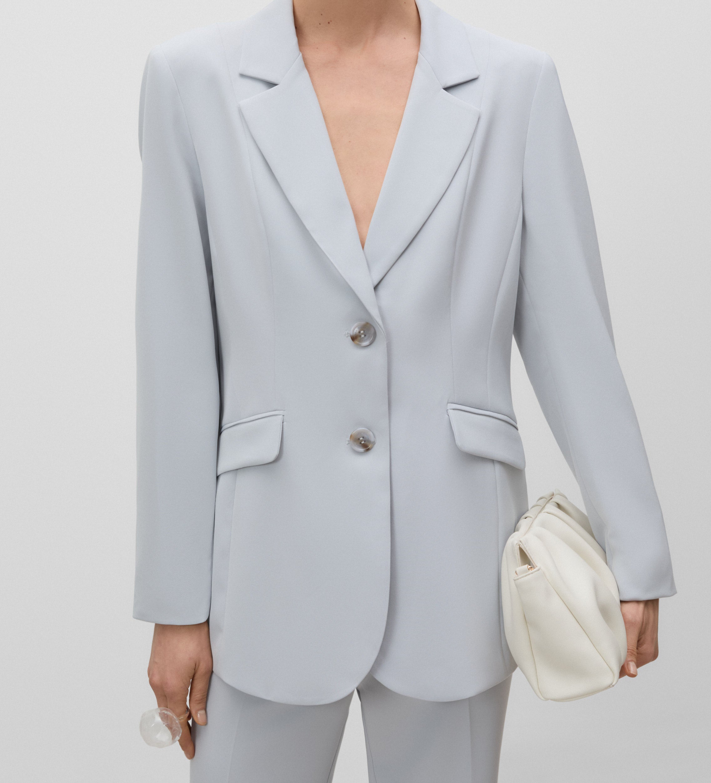 Bolso piel pliegues