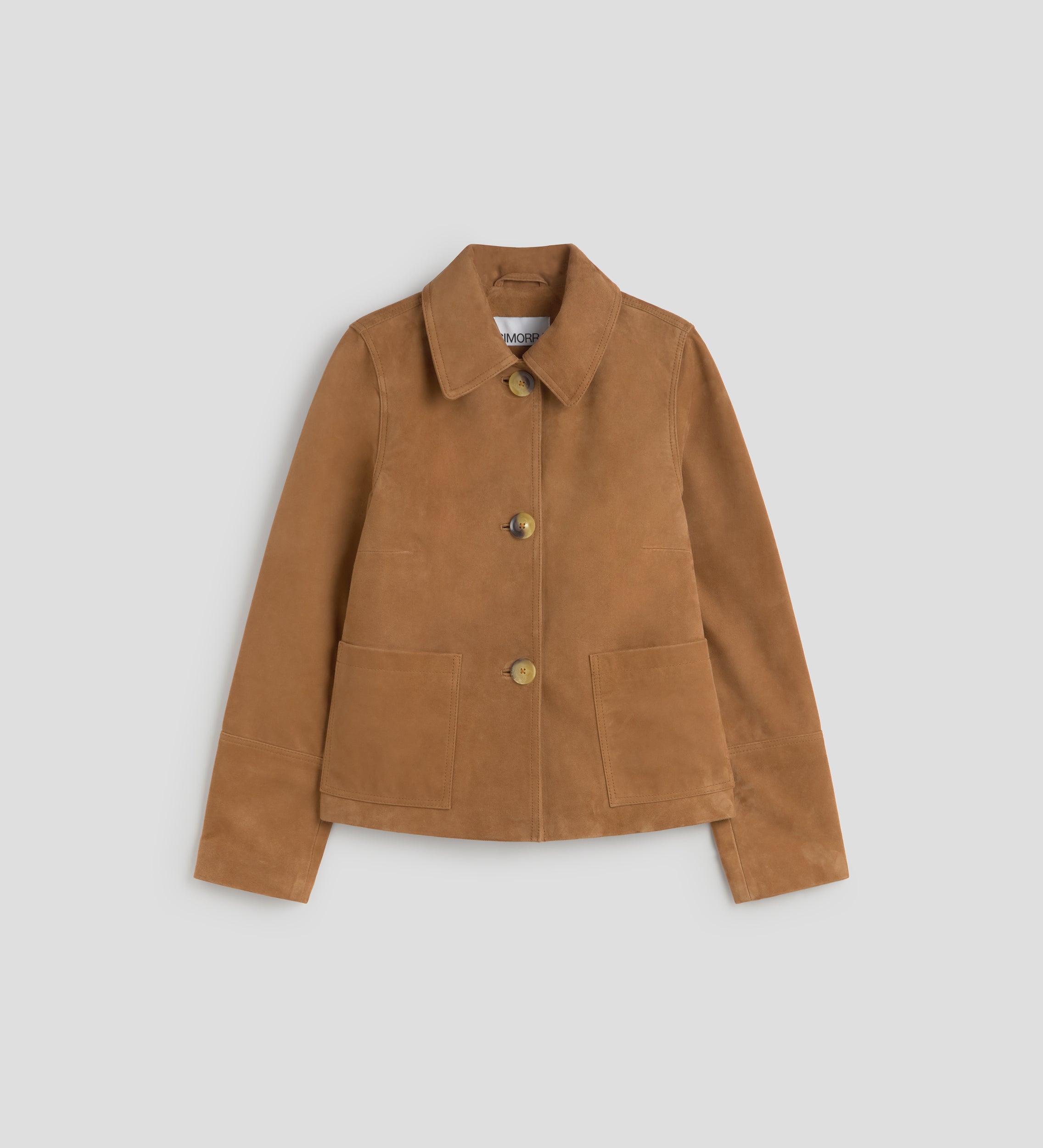 Veste courte en daim