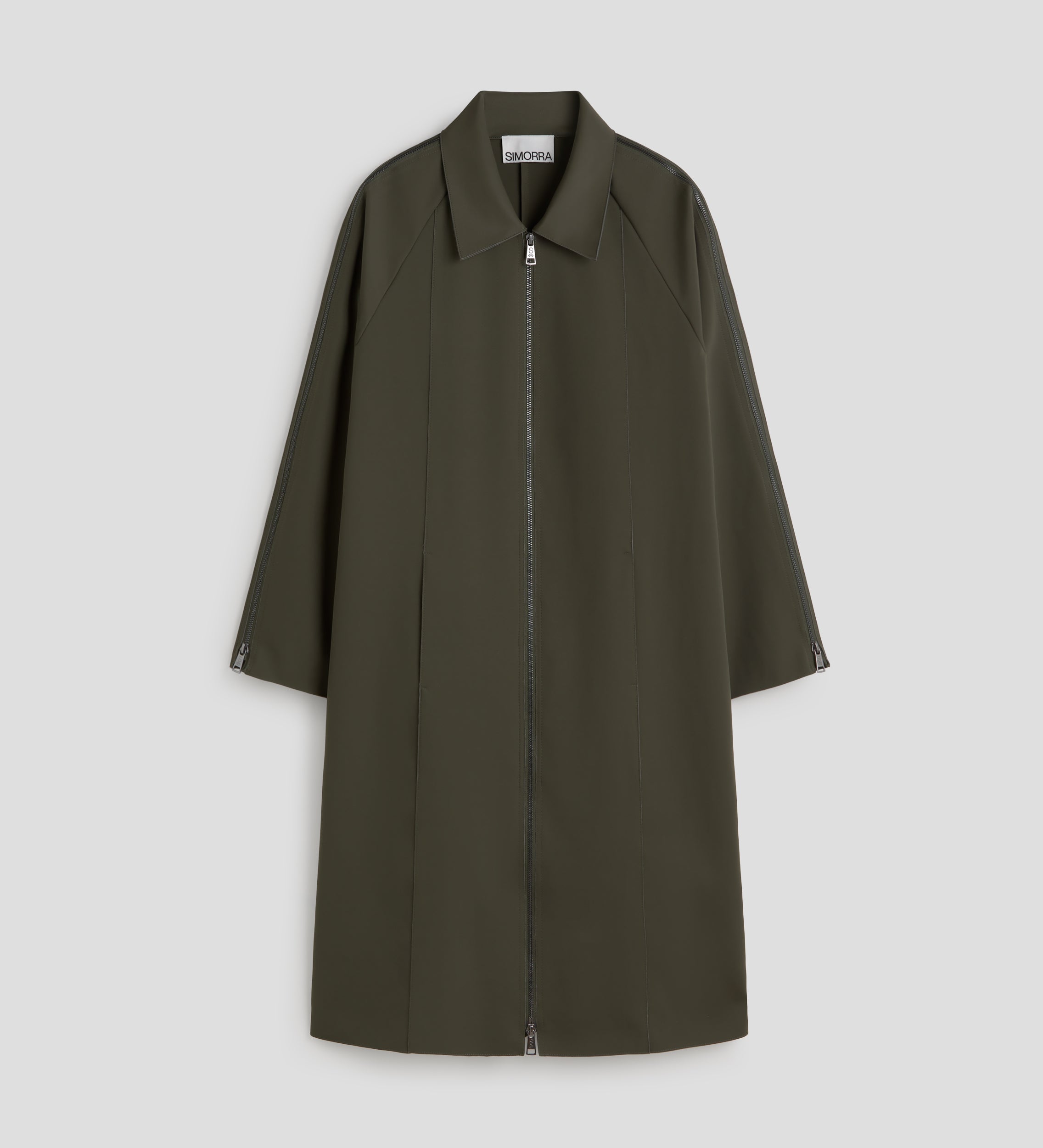 Gabardina neopreno cremalleras