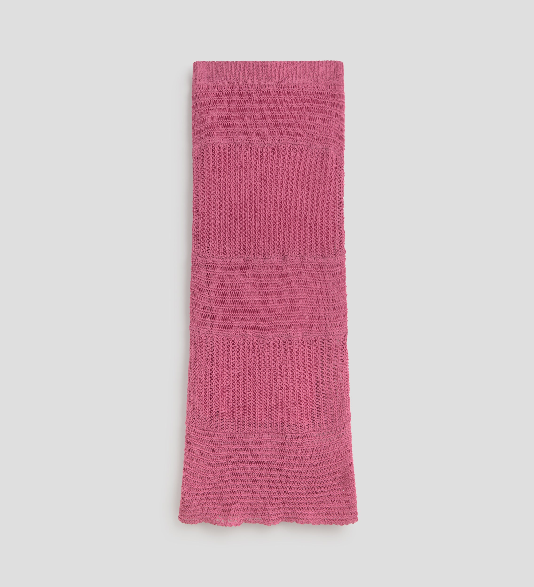 Long knit skirt