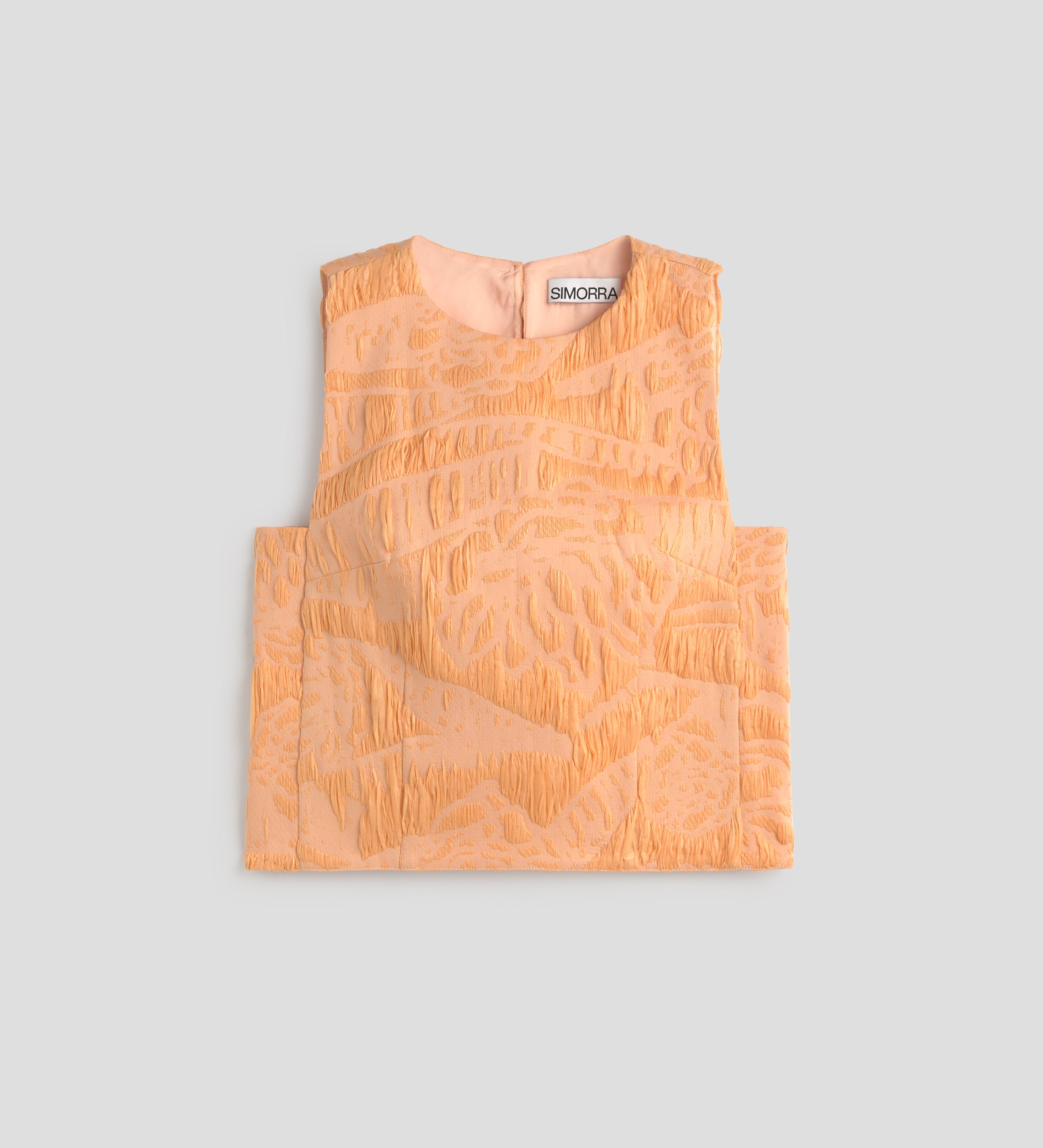 Crop top jacquard