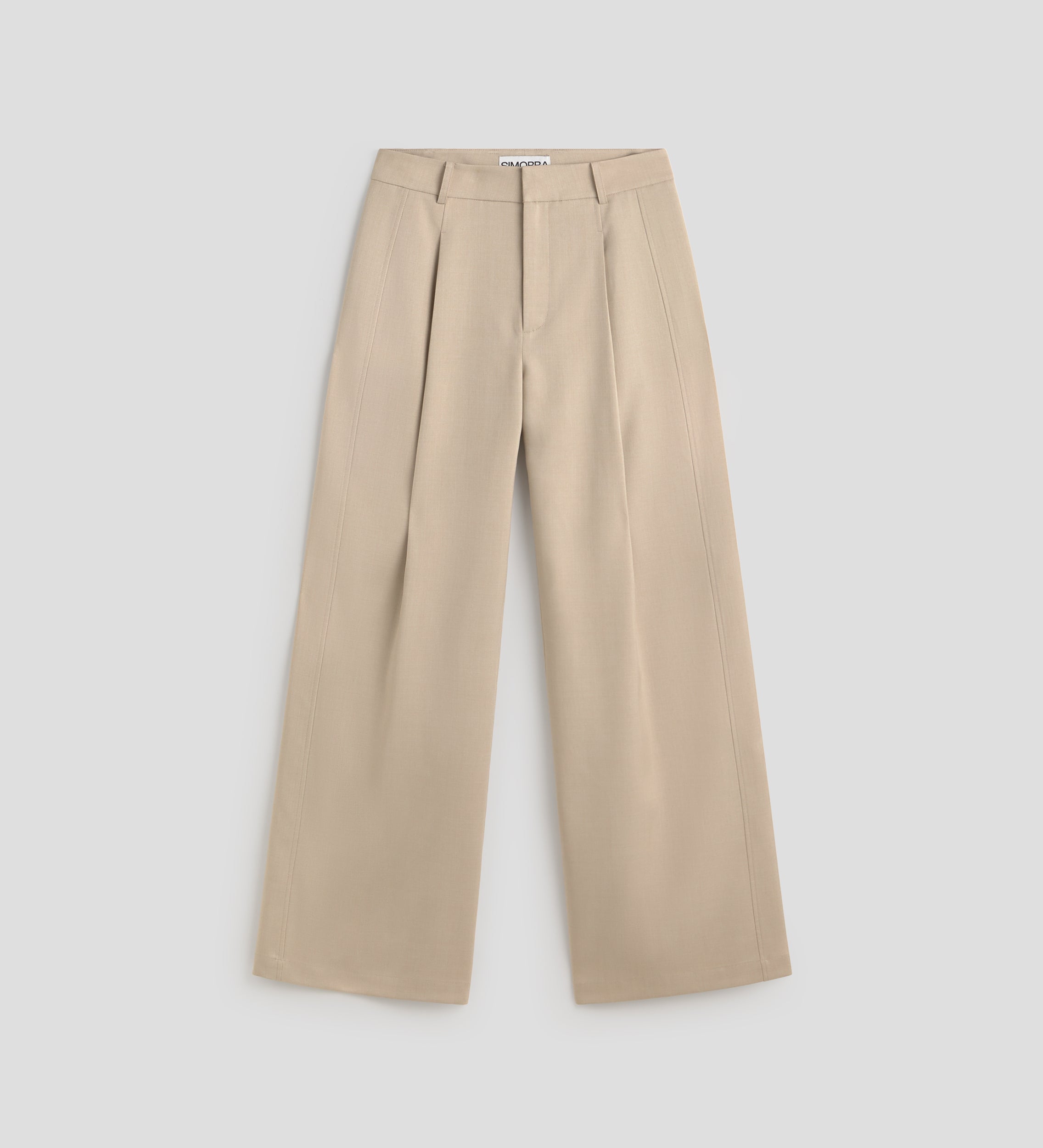 Pantalón ancho pinzas