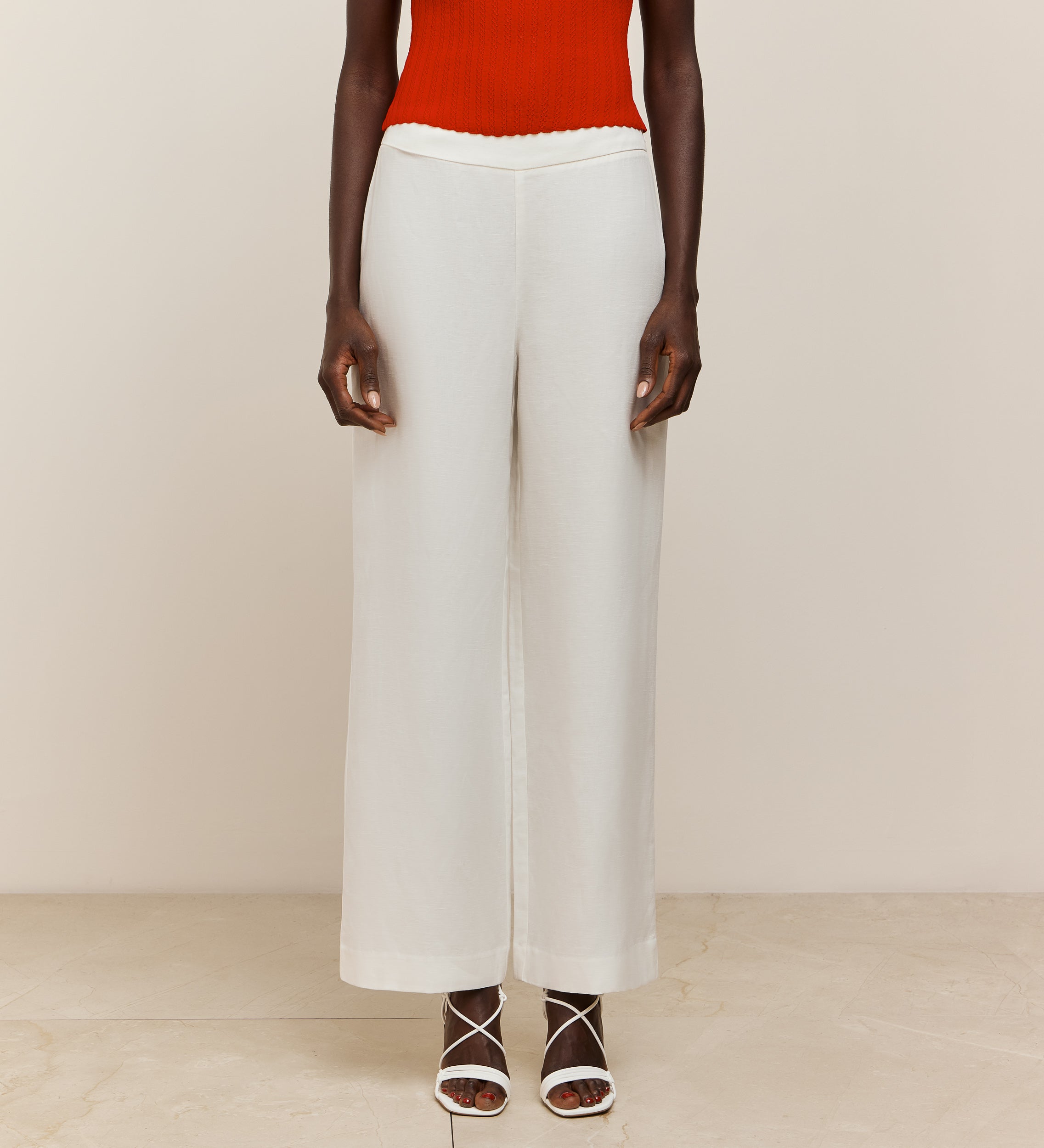 Long straight pants
